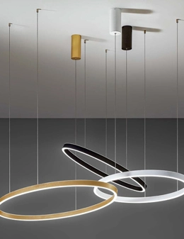 Criseide ovale sospensione moderna